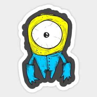 Creepy Crawly Freak Sticker